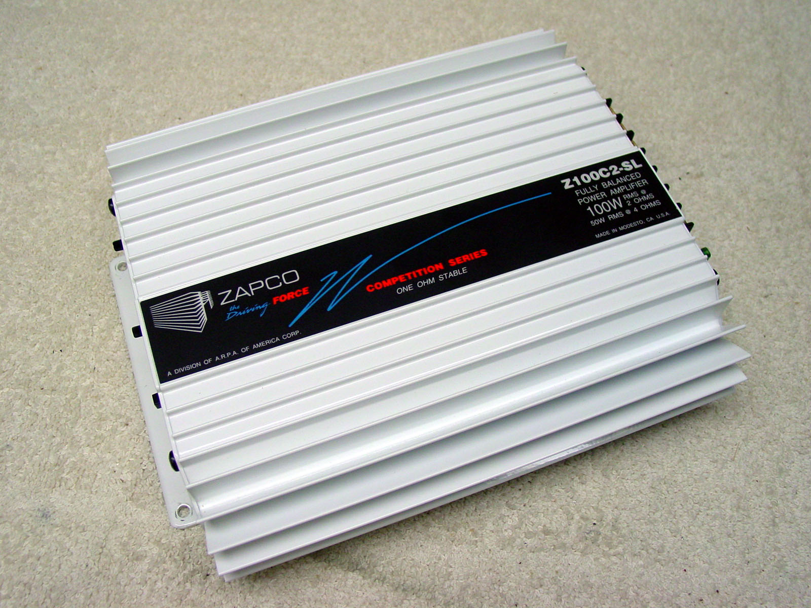 Zapco Z100C2SL Amplifier Review